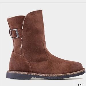 Birkenstock Uppsala Shearling. Size 40 regular. Espresso.